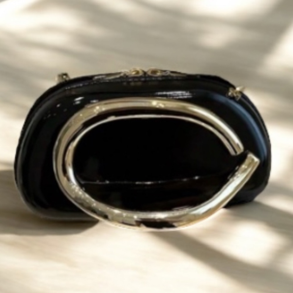 Chic Black and Gold Women's Bag